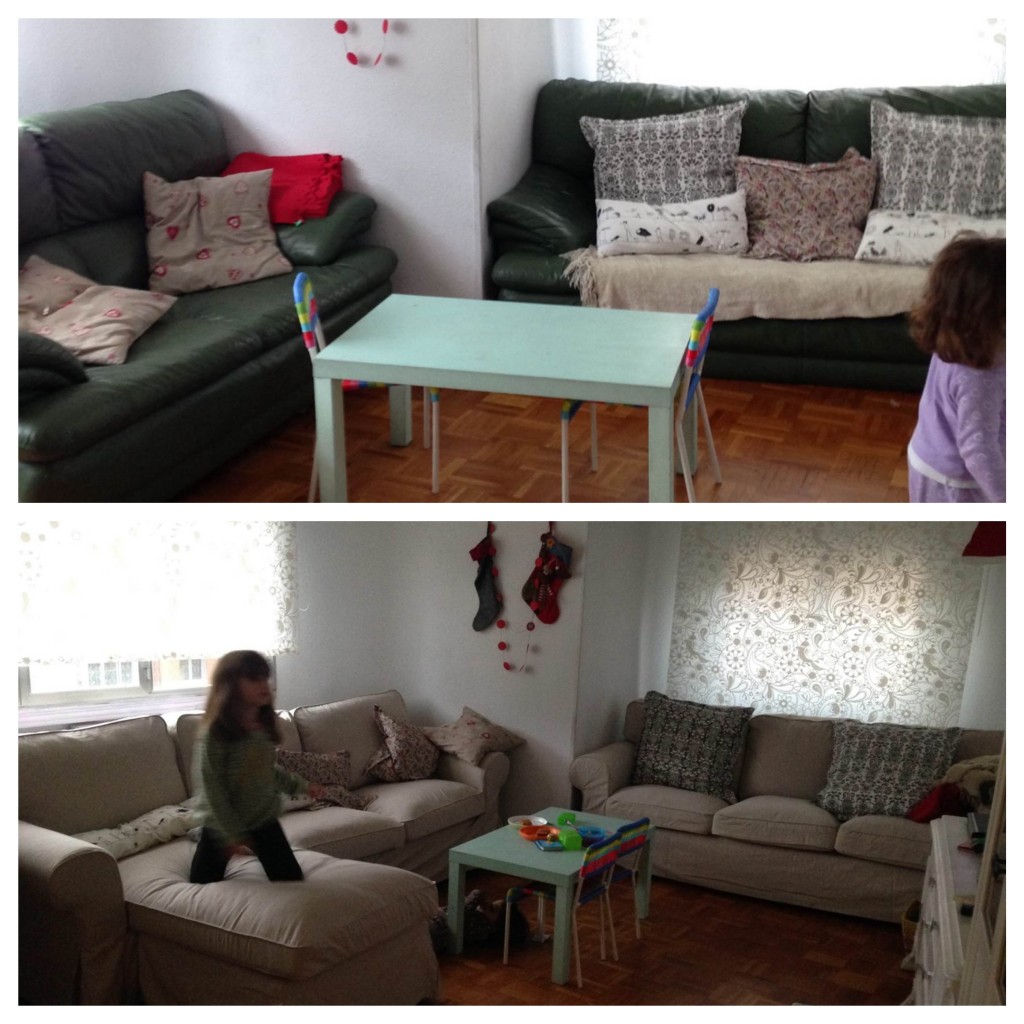 Antes y después